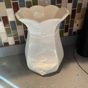 Rare vintage ceramic geese vase/utensil holder